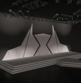 3D-Rendering Eventvisualisierung